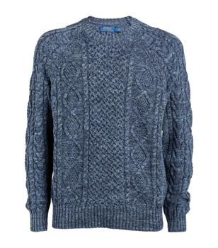 男装拉夫劳伦毛衣, Ralph Lauren | Cotton Cable Knit Sweater商品图片 