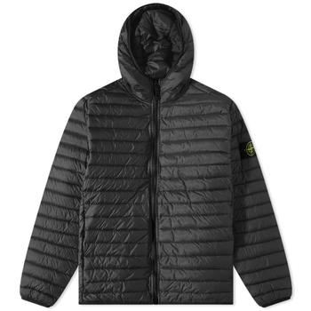 stone island羽绒服是什么牌子, Stone Island | Stone Island Lightweight Hooded Down Jacket商品图片 