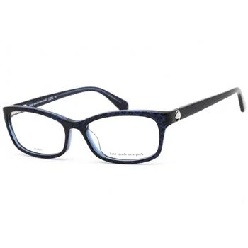 推荐Kate Spade Unisex Eyeglasses - Clear Demo Lens Blue Pattern Frame | Lizabeth 0S6F 00商品