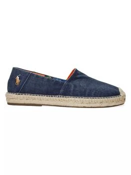 Ralph Lauren | Cevio Canvas Espadrilles,商家Saks Fifth Avenue,价格¥722