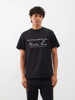 推荐Logo-print cotton-jersey T-shirt商品