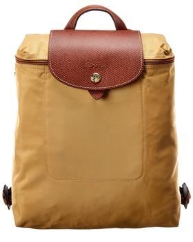 商品Longchamp Le Pliage Nylon Backpack, Brown图片