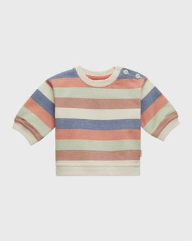 商品Mon Coeur | Kid's Multicolor Striped Sweatshirt, Size 3M-24M,商家Neiman Marcus,价格¥408图片