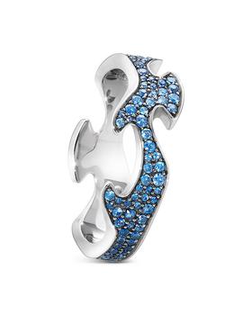 商品Georg Jensen | 18K White Gold Fusion Blue Sapphire Cloud Centre Ring,商家Bloomingdale's,价格¥18134图片