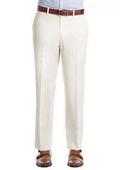 Ralph Lauren | Solid Off White Twill Wool Straight Suit Separate Pants商品图片,