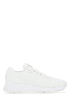 prada男鞋怎么样, Prada | White nylon Prax 01 sneakers Nd Prada Uomo商品图片 