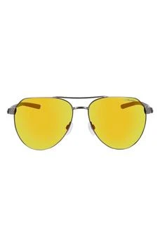 NIKE | Club Nine 60mm Polarized Aviator Sunglasses 4折