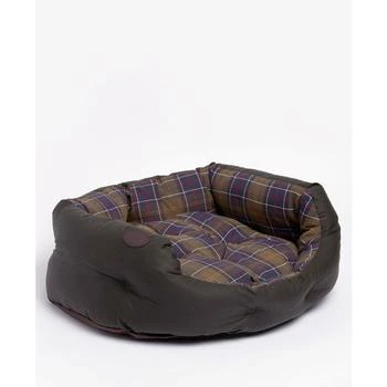 Barbour | Plaid Lined Waxed Cotton Slumber Pet Bed, Medium,商家Macy's,价格¥1048