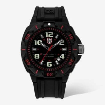 推荐Luminox Sentry Series 0200 Black Dial Date 43mm Quartz Men's Watch XL.0215.SL商品