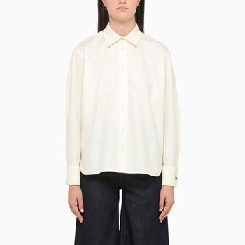 Max Mara | White wool shirt商品图片,