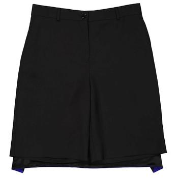 Burberry | Ladies Black Geometric Print Panel Mohair Wool Shorts商品图片,3.1折, 满$300减$10, 独家减免邮费, 满减