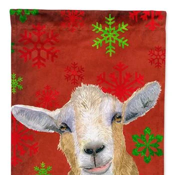 Caroline's Treasures | 11 x 15 1/2 in. Polyester Goat Candy Cane Holiday Christmas Garden Flag 2-Sided 2-Ply,商家Verishop,价格¥136