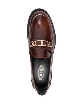 推荐TOD'S WOMEN GOMMA LEATHER LOAFER商品