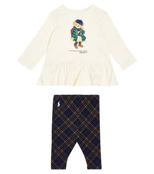 推荐Baby Polo Bear top and leggings set商品