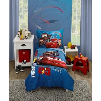 Disney | Cars Piston Cup 4 Piece Toddler Bed Set,商家Macy's,价格¥465