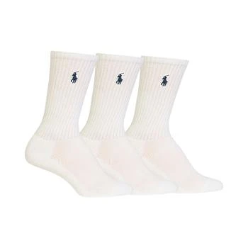 Ralph Lauren | Women's 3 Pack Sport Crew Socks,商家Macy's,价格¥136