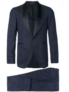 TAGLIATORE | Two-Piece Blue Suit With Tailored Jacket,商家Premium Outlets,价格¥8781
