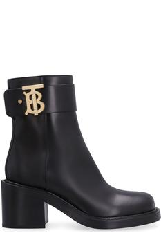 巴宝莉鞋板鞋, Burberry | Burberry Logo-Plaque High Ankle Boots商品图片 7.6折