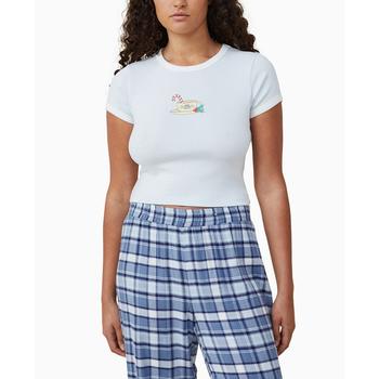 商品Cotton On | Women's Graphic Baby Sleep Ringer T-shirt,商家Macy's,价格¥223图片