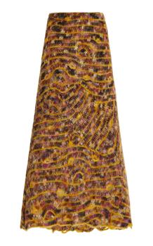 Sea | Sea - Women's Skye Crocheted Mohair-Blend Midi Skirt - Multi - XS - Moda Operandi商品图片,