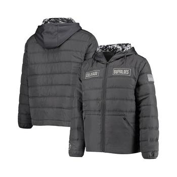 推荐Men's Charcoal Colorado Buffaloes OHT Military-Inspired Appreciation Digital Camo Detail Full-Zip Puffer Jacket商品