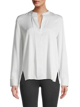 vince衬衫, Vince | Stretch-Silk Shirt商品图片 2.3折