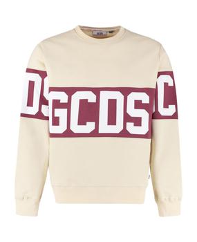 GCDS | Logo Detail Cotton Sweatshirt商品图片,