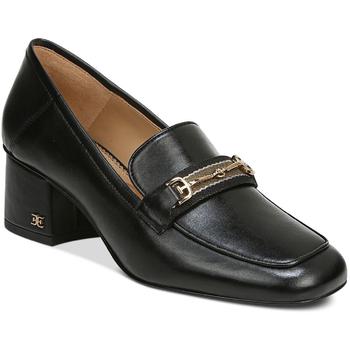 sam edelman loafer, Sam Edelman | Sam Edelman Womens Flo Leather Sip On Loafer Heels商品图片 2.5折起