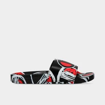 CHAMPION | Men's Champion IPO Comic Slide Sandals 满$100减$10, 满减