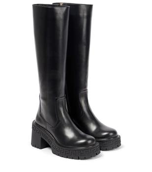 推荐Greca leather boots商品