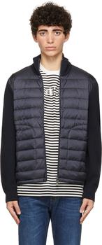 moncler男上海, Moncler | Navy Down Zipper Jacket商品图片 