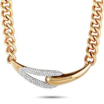 施华洛世奇项链评价, Swarovski | Swarovski Every Stainless Steel Rose Gold-Plated Crystal Necklace商品图片 5折