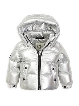 商品Baby's Metallic Snowflurry Puffer Jacket图片
