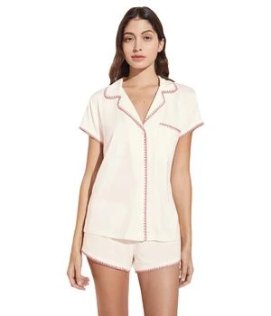 Eberjey | Frida - The Whip Stitch Short PJ Set 
