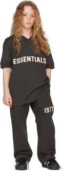 Kids Black '1977' Relaxed Lounge Pants product img