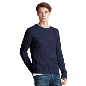 Ralph Lauren | Men's Cable-Knit Cotton Sweater商品图片,6折, 独家减免邮费