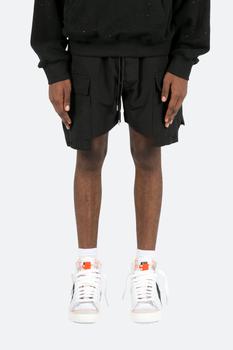 mnml短裤, MNML | Geo Cargo Shorts - Black商品图片 