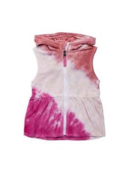 商品Splendid | Baby Girl's Faux Fur Shell Hooded Vest,商家Saks OFF 5TH,价格¥194图片