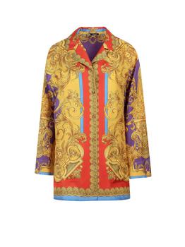 范思哲衬衫上海, Versace | Versace Medusa Renaissance Printed Long Sleeved Shirt商品图片 6.1折起
