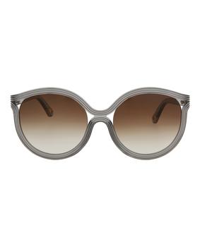 Chloé | Round-Frame Acetate Sunglasses商品图片,3折×额外9折, 额外九折