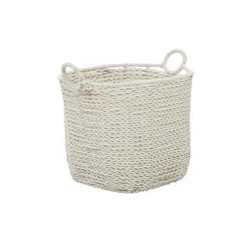 推荐Cotton Bohemian Storage Basket, 18" x 22"商品