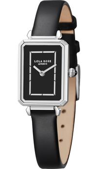 推荐Lola Rose Women's Gemstone Inspiration Genuine Leather Strap Watch商品