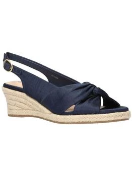 Bella Vita | Kimora Womens Silk Slingback Espadrilles,商家Premium Outlets,价格¥239