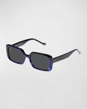 推荐Pre-Bio-Tic Plastic Rectangle Sunglasses商品