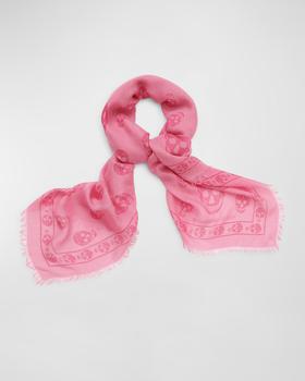 Alexander McQueen | Skull Wool Scarf商品图片,