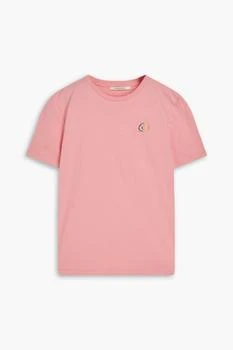 Etre Cecile | Appliquéd cotton-jersey T-shirt,商家THE OUTNET US,价格¥164