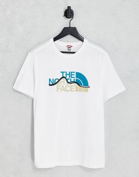 The North Face | The North Face Mountain Line t-shirt in white商品图片,