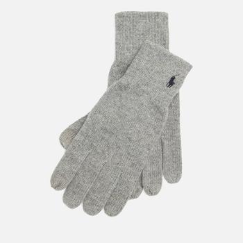商品Polo Ralph Lauren Men's Recycled Touch Gloves - Classic Grey Heather图片