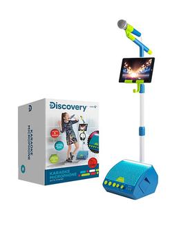 商品Discovery Kids | Kid's LED Toy Microphone With Stand & Tablet Holder,商家Saks Fifth Avenue,价格¥390图片