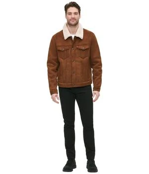 Levi's | Faux Shearling Trucker Jacket with Sherpa Lining 3折